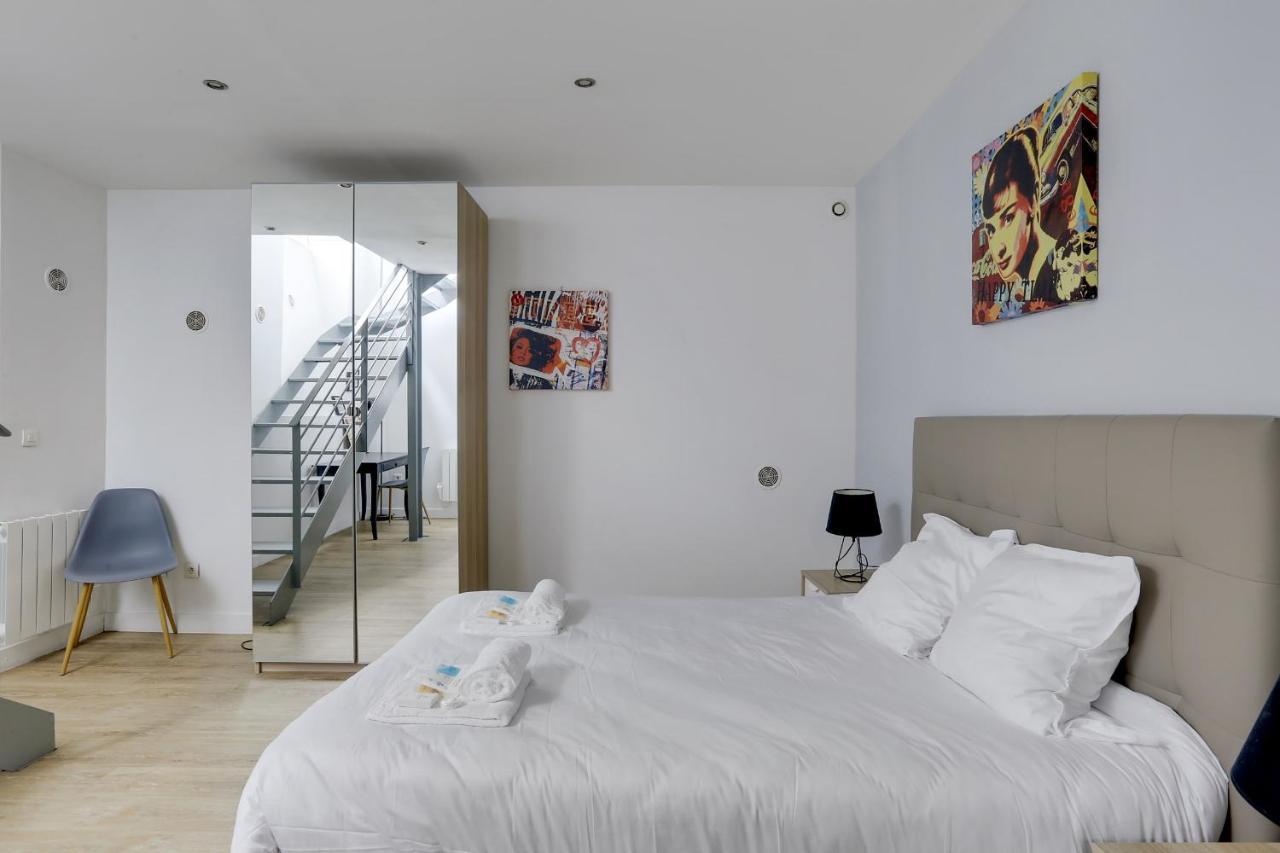 170 Suite Angouleme Large Duplex Style Apt With1 Bdr Paris Central Exterior foto
